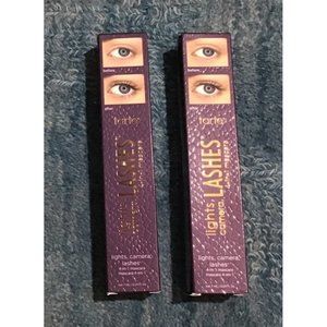 Tarte Lights, Camera, LASHES 4-In -1 Mascara Black Full Size New lot of 2